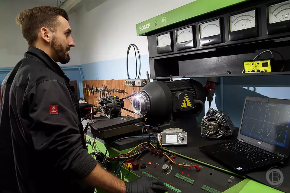 Proces naprawy alternatora